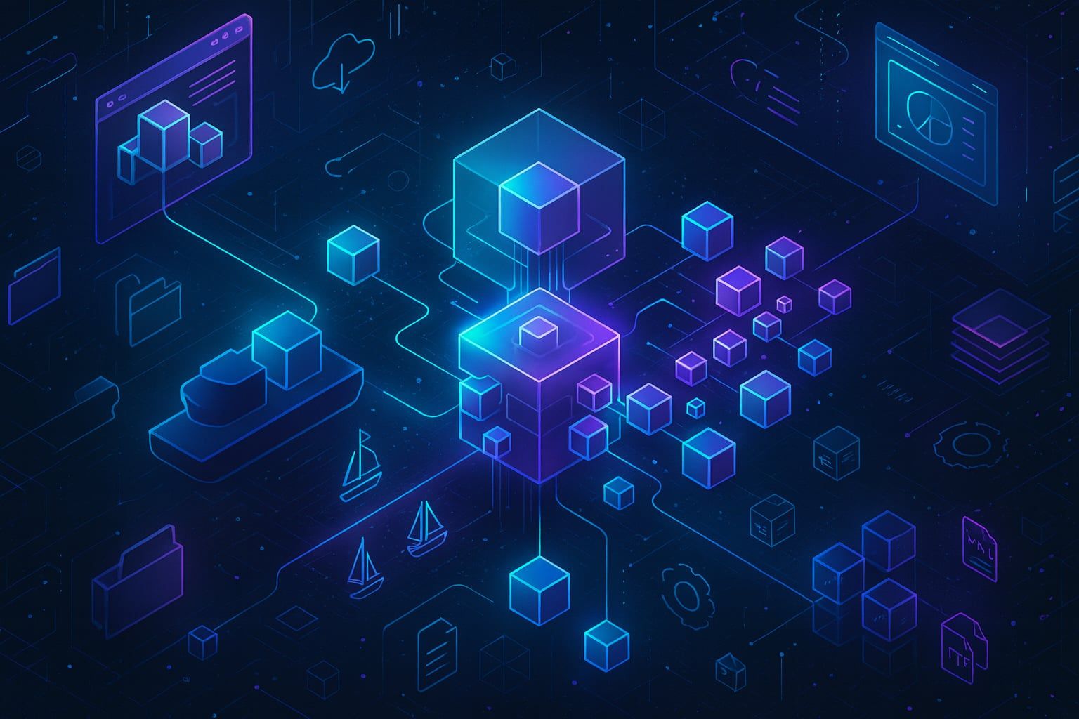 Modular ERP architecture for scalable enterprise software