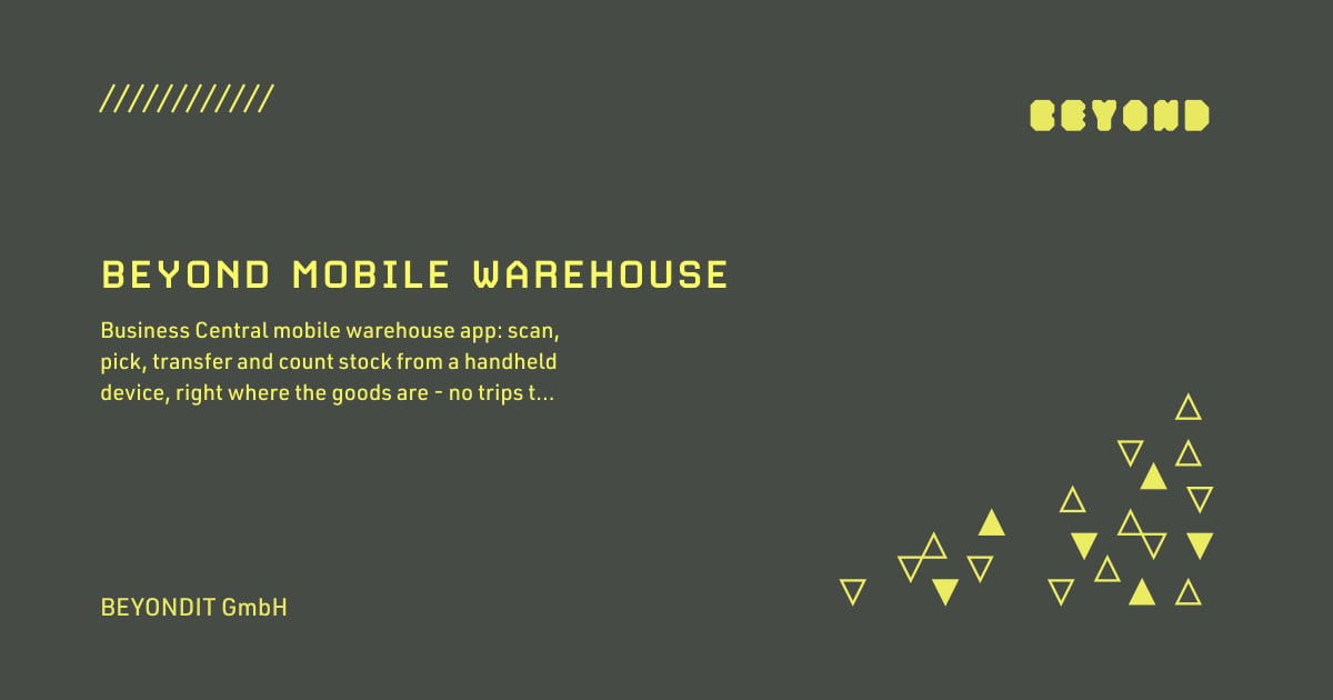 Beyond Mobile Warehouse | BEYONDIT GmbH