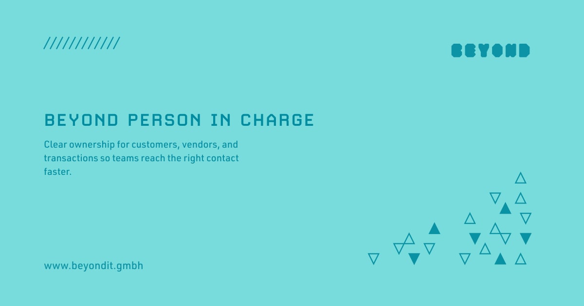 Beyond Person In Charge | BEYONDIT GmbH